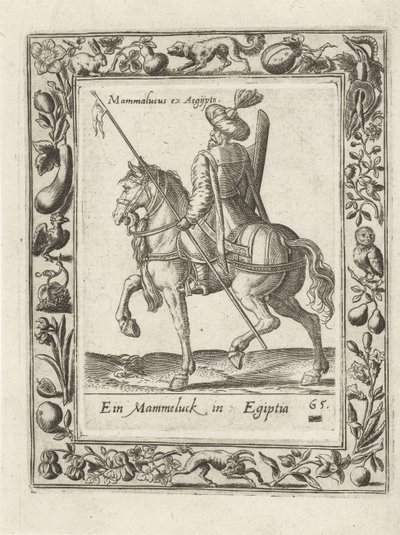 Mamluk til hest av anonymous (attributed to)