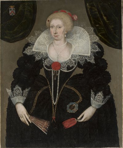 Portrett av Susanne le Royer de Brisolliéres av anonymous 