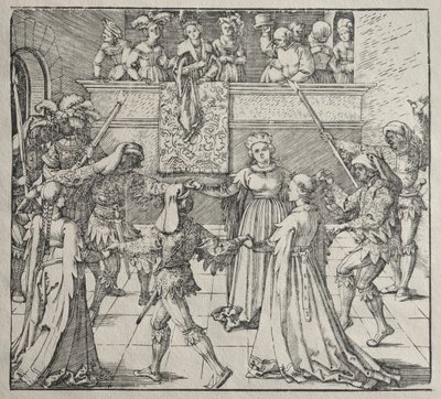 Maskeraden av attributed to Albrecht Dürer