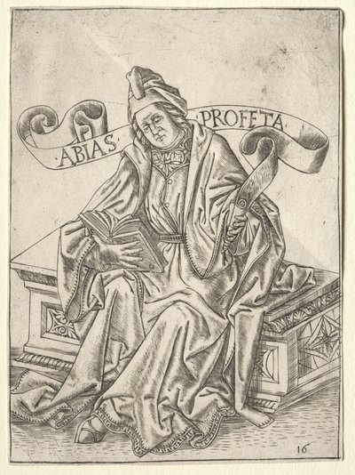 Profetene: Obadja av attributed to Baccio Baldini