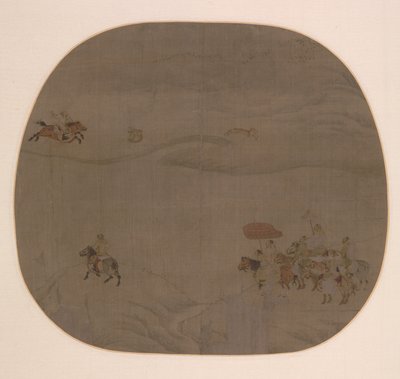 Høstjakten av attributed to Chen Juzhong