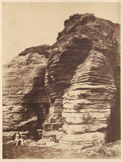 Steiner ved Livermead nær Torquay (England) av attributed to John Dillwyn Llewelyn