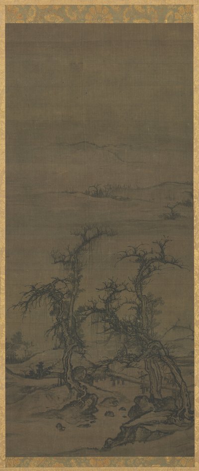 Å bære en Qin på besøk av attributed to Luo Zhichuan