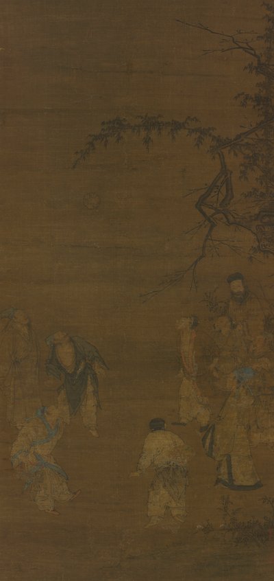 Fotballspillerne av attributed to Ma Yuan