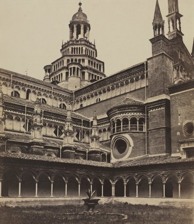 Det lille klosteret i klosteret i Pavia av attributed to Maurizio Lotze