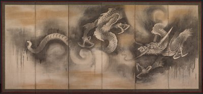 Drage av attributed to Soga Nichokuan