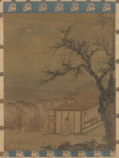 Lytter til Qin av attributed to Tang Yin