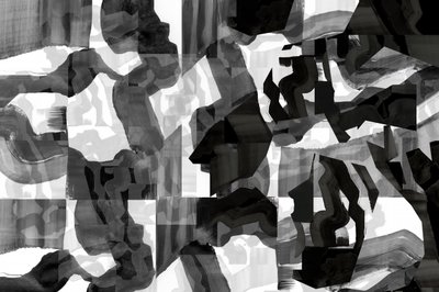 Abstrakte menneskefigurer av cartissi