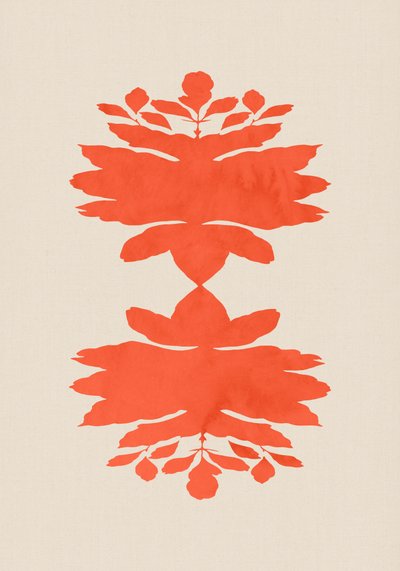 Korallens botaniske symmetri av cartissi