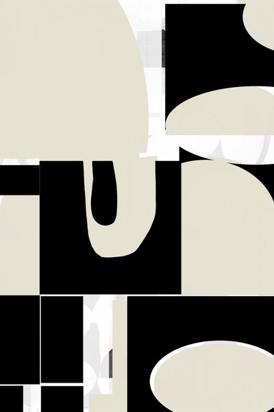 Flytende geometrisk abstrakt av cartissi