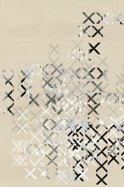 Geometrisk XOXO-rutenett av cartissi