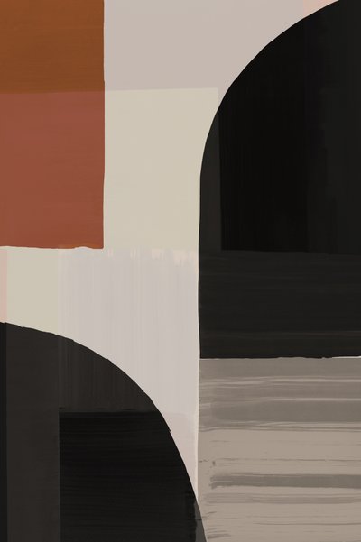 Moderne geometriske buer av cartissi