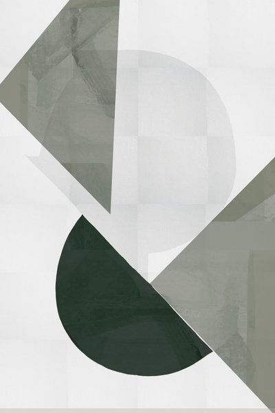 Moderne grønn geometri av cartissi