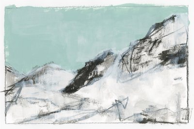 «Snowy Mountain» – abstrakt av cartissi