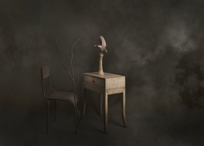 Stille fuglescene av chenyi wang
