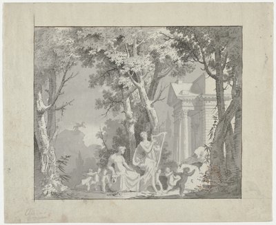 Klassisk scene av circle of Francisco Vieira (Portuguese