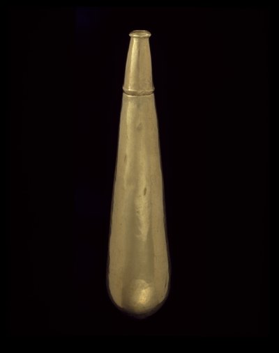 Tåreformet kokakolbe, 200-1600 e.Kr. (gull) av civilization Quimbaya