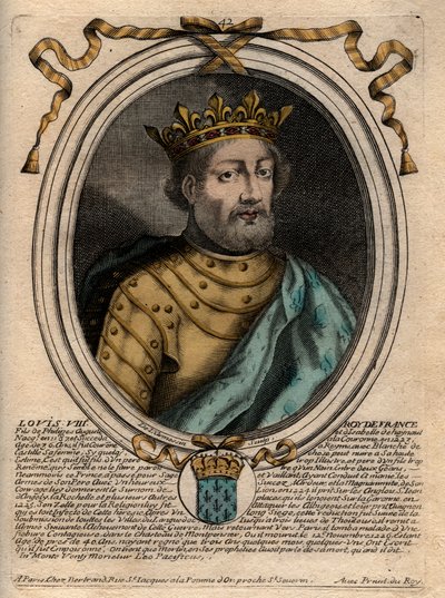 Portrett av Ludvig 8 av de Larmessin