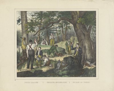 Fuchs grip. / Terrier the renards. / Jakten på rever (tittel på objekt) av firma Joseph Scholz