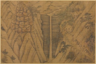Bo i Longmian ("Sleeping Dragon")-fjellene av follower of Li Gonglin