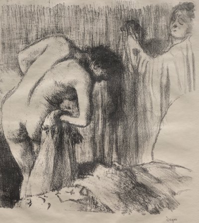 Etter badet III av imitator of Antoine Louis Barye