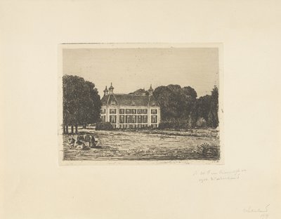 Waterland eiendom av jonkheer Barthold Willem Floris van Riemsdijk