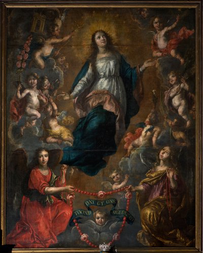 Sognekirke (Saint George Parish Church). Interiør. Marias antagelse. Nicolas de Liemaeckere. 1640. av or Liemaecker Nicolaas de Liemakere