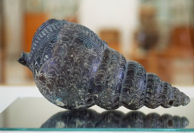 Triton-shell rhyton (rituelt fartøy), fra palasset i Malia, Kreta, Hellas, minoiske sivilisasjon av Unbekannt Unbekannt