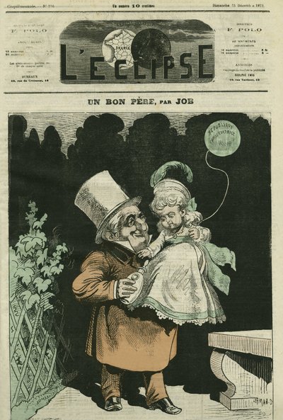 En god far, Adolphe Thiers (1797-1877), fransk historiker og statsmann. Omslag i "" L