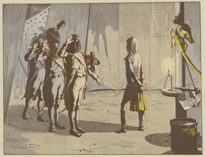 Etter slaget ved Lodi tilbød de gamle soldatene deres unge sjef har rangen som korporal, opprinnelsen til kallenavnet Den lille korporalen, som ble igjen hos Napoleon av pseudonym for Onfray de Breville Jacques Job