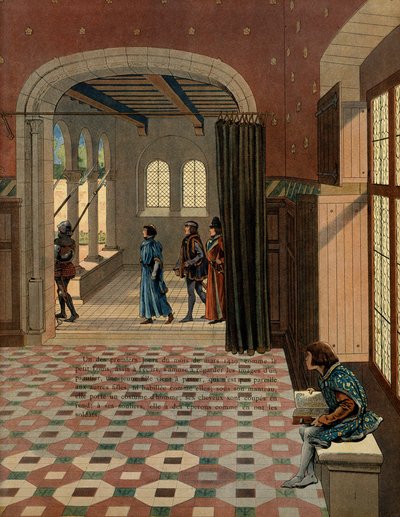 Historien til Frankrike i middelalderen: Delfinen (den gang kong Ludvig XI kalte den forstandige av pseudonym for Onfray de Breville Jacques Job