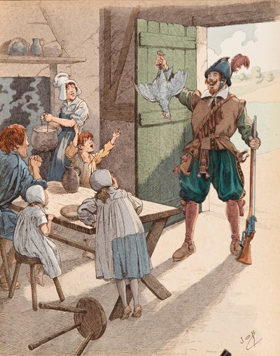 Jacques Marie Gaston Onfroy de Breville dit JOB (1858-1931) - Pottejenta i Henri IV
