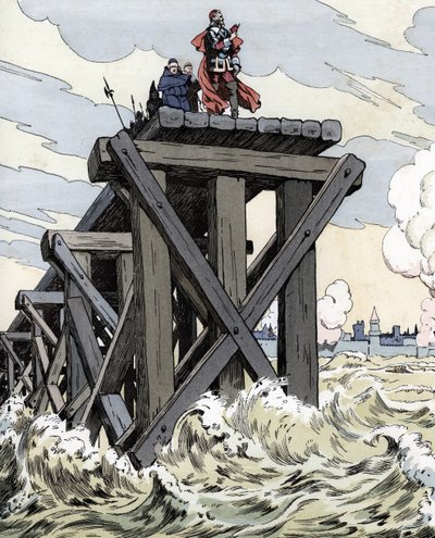 Seirene til La Rochelle (1627-1628 av pseudonym for Onfray de Breville Jacques Job