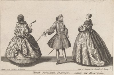 Unge Lord Francis/Lady in Mantilla av published by Jacques Chéreau