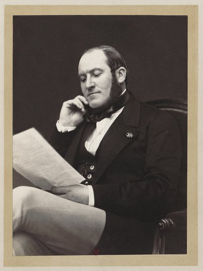 Baron Georges-Eugène Haussmann (1809-1891), prefekt i Paris, urbanist i Napoleon IIIs Paris av stitch and restoration by Jebulon UnknownUnknown . Upload