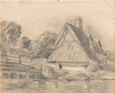 Flatford hytte av unknown artist
formerly John Constable