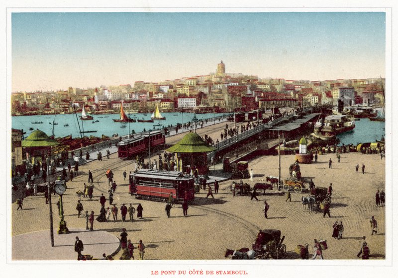 The Bridge Of Cote De Stamboul (fargebilde) av European Photographer