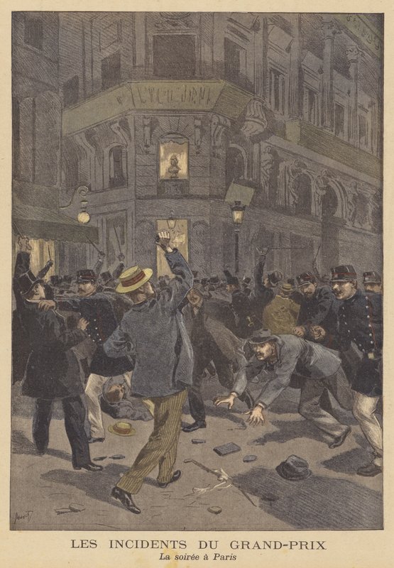 Opptøyer i Paris av French School