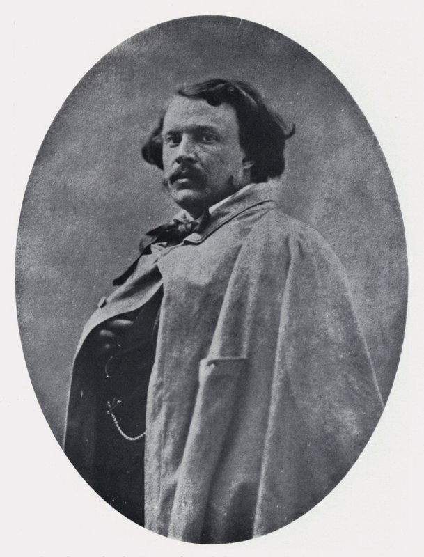Gaspard Felix Tournachon (Nadar), tatt av ham selv (s/hv-bilde) av Nadar