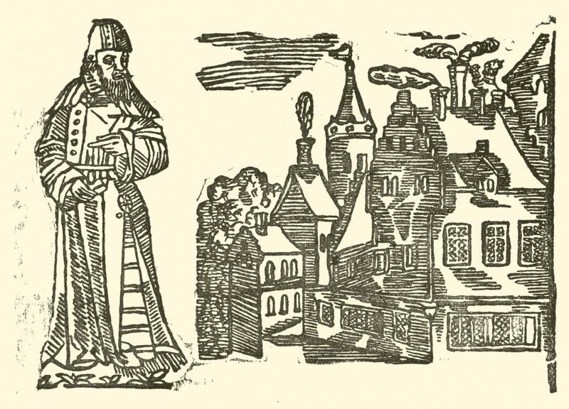 Illustrasjon for The Roxburghe Ballads (tresnitt) av (after) English School