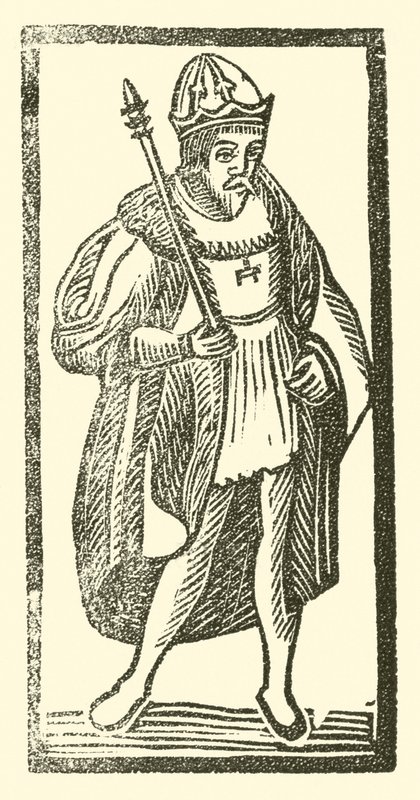 Illustrasjon for The Roxburghe Ballads (tresnitt) av (after) English School