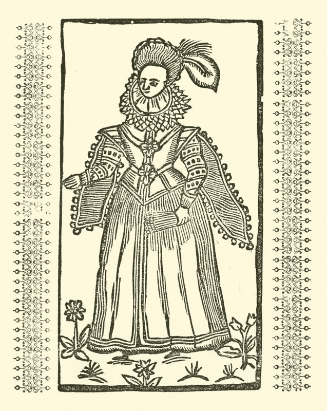 Illustrasjon for The Roxburghe Ballads (tresnitt) av (after) English School