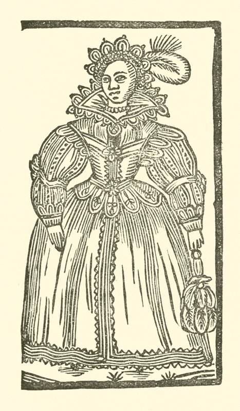 Illustrasjon for The Roxburghe Ballads (tresnitt) av (after) English School