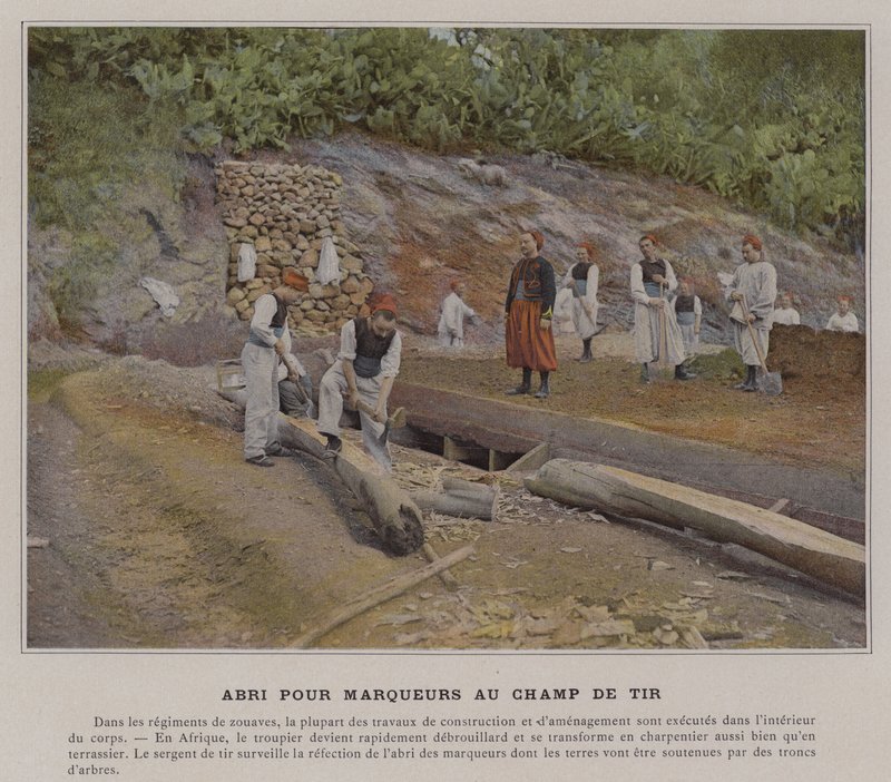 Range Marker Shelter (farget bilde) av (after) French Photographer