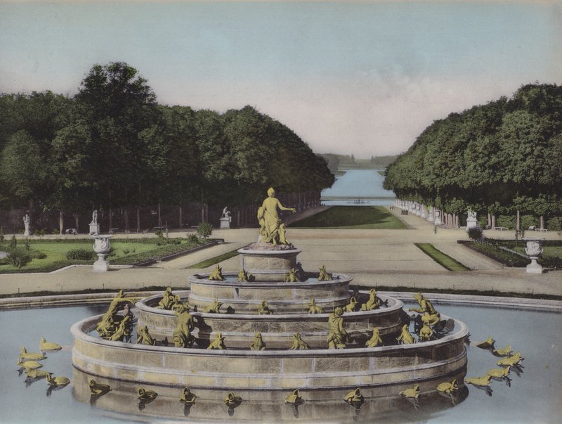 Latona Basin, Latona Basin (farget bilde) av (after) French Photographer