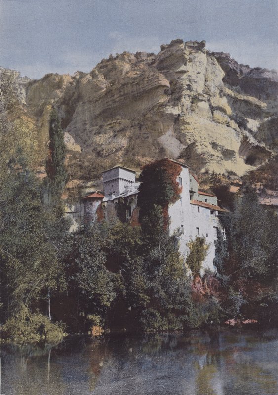 Chateau de la Caze (farget bilde) av (after) French Photographer