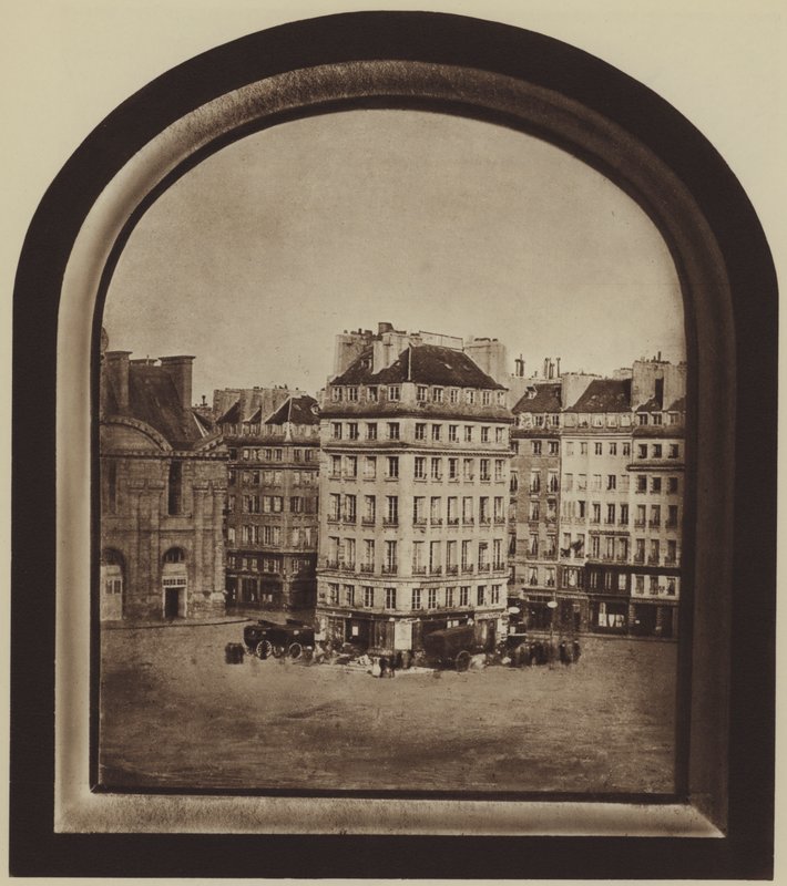 Hotel de Nantes, Place du Carrousel (s/hvitt-bilde) av (after) French Photographer
