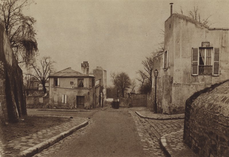 Rue Cortot og rue de l