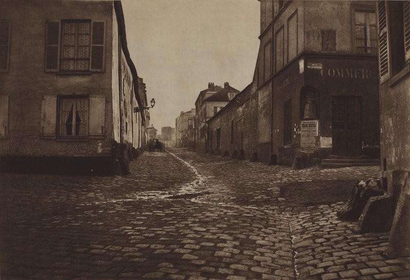 Rue du Cendrier, Saint-Marcel-distriktet (s/hvitt-bilde) av (after) French Photographer