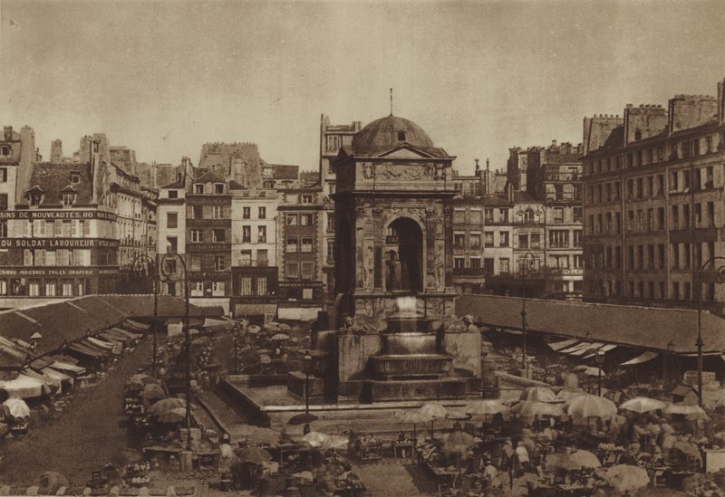The March of the Innocents (s/hvitt bilde) av (after) French Photographer